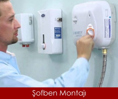 Ankara şofben montajı