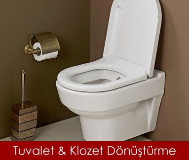 tuvalet dönüştürme